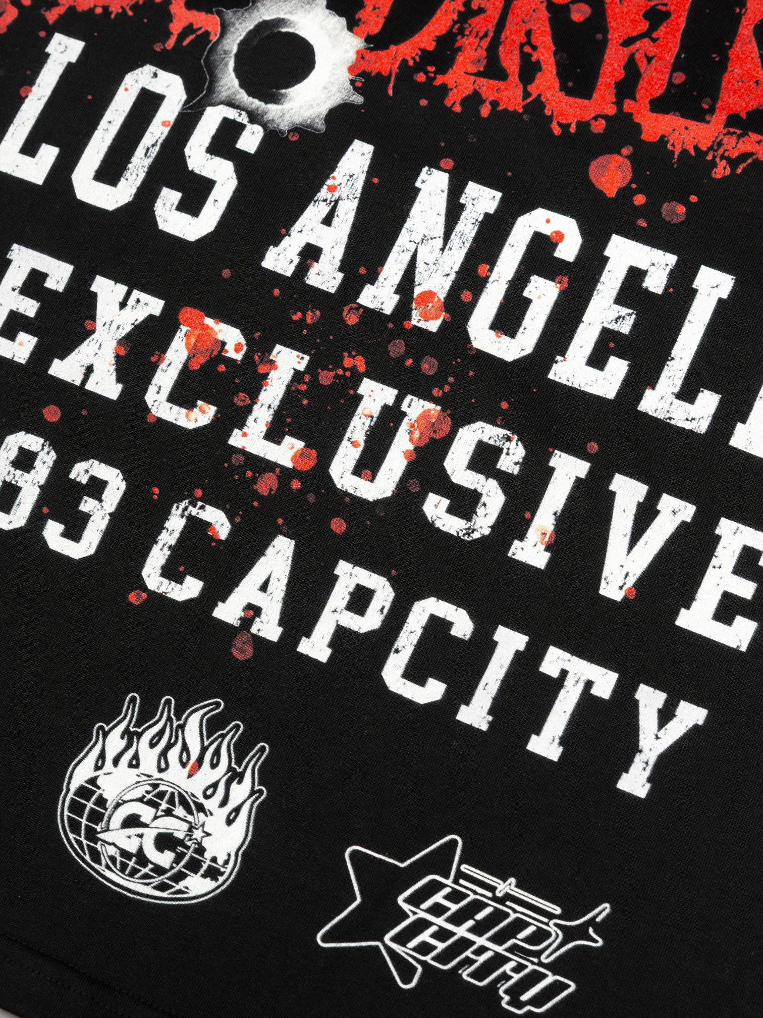 CAP CITY X SHORELINE MAFIA BLACK "LOS ANGELES EXCLUSIVE" TEE - UNISEX - Image 8