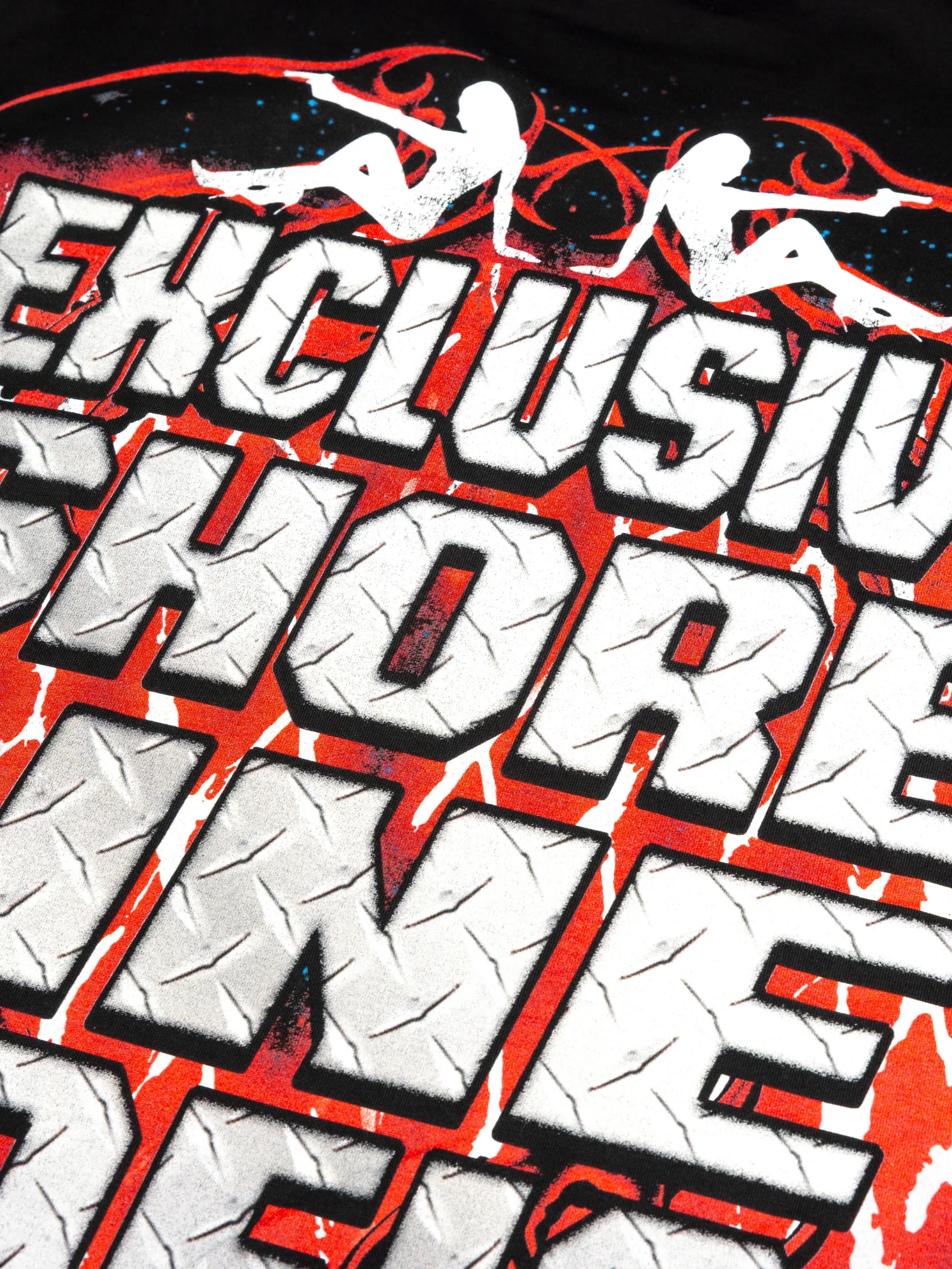 CAP CITY X SHORELINE MAFIA BLACK/RED MEMBERS ONLY TEE - UNISEX - Image 7