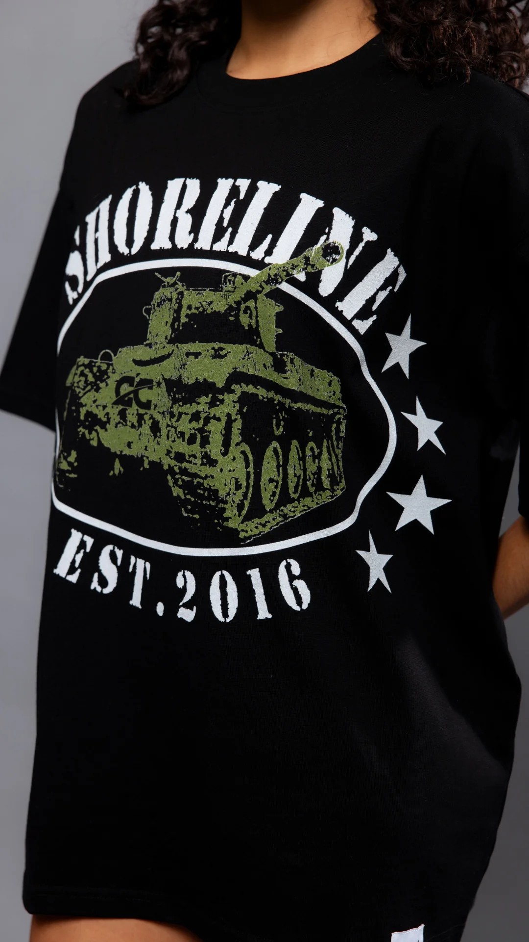 CAP CITY X SHORELINE MAFIA BLACK TANK TEE - UNISEX - Image 4