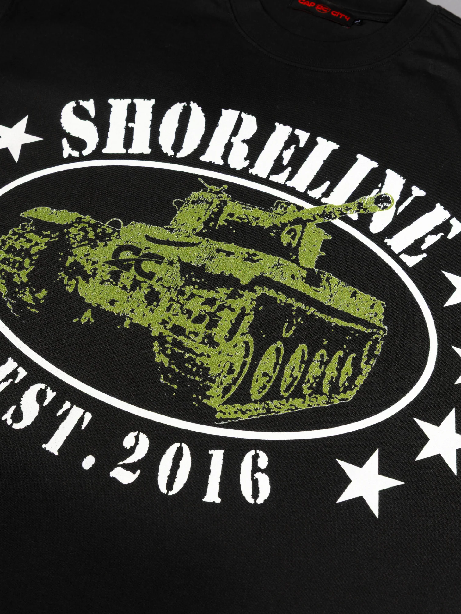 CAP CITY X SHORELINE MAFIA BLACK TANK TEE - UNISEX - Image 7