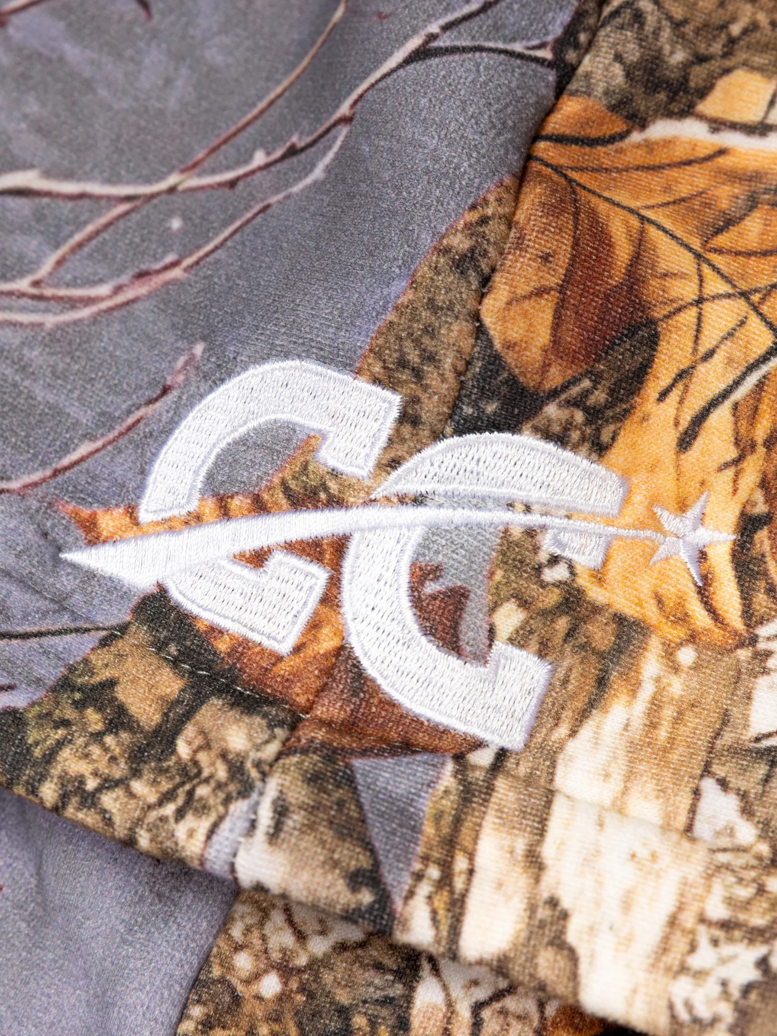 CAP CITY X SHORELINE MAFIA GREY CAMO ZIP UP HOODIE -UNISEX - Image 7