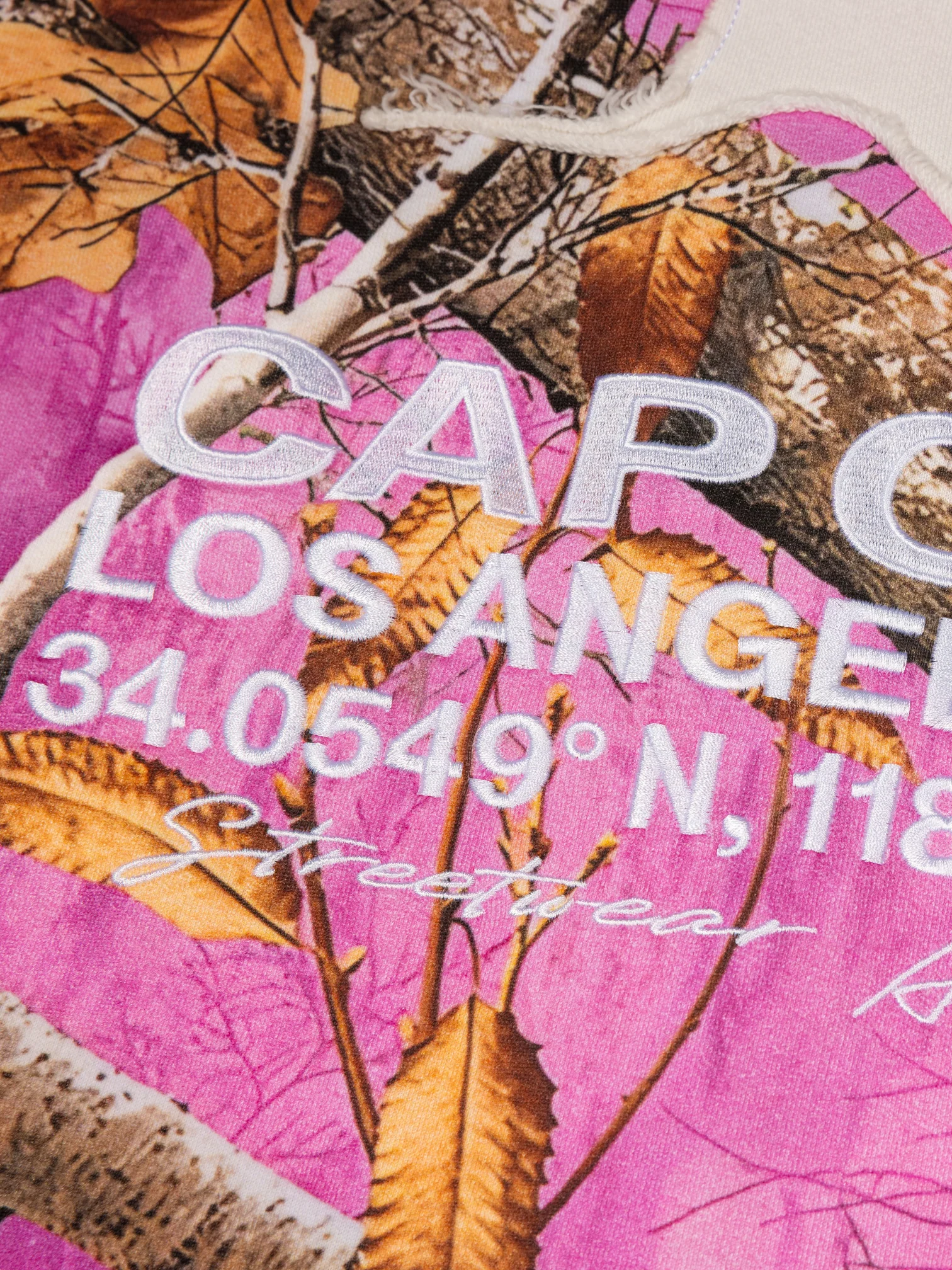 CAP CITY X SHORELINE MAFIA PINK CAMO ZIP UP HOODIE - UNISEX - Image 10