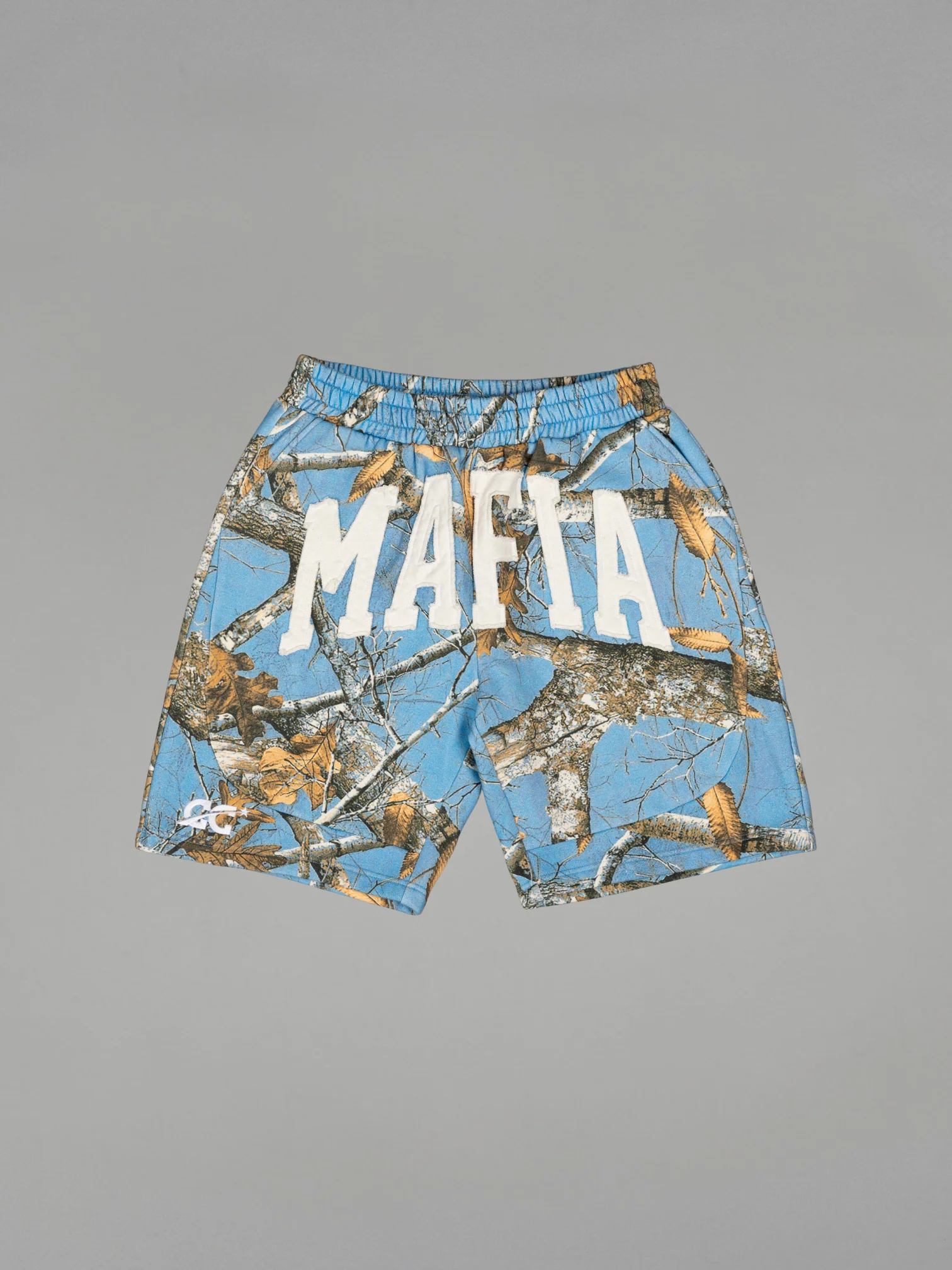 CAP CITY X SHORELINE MAFIA SKY BLUE CAMO SHORTS -UNISEX - Image 4
