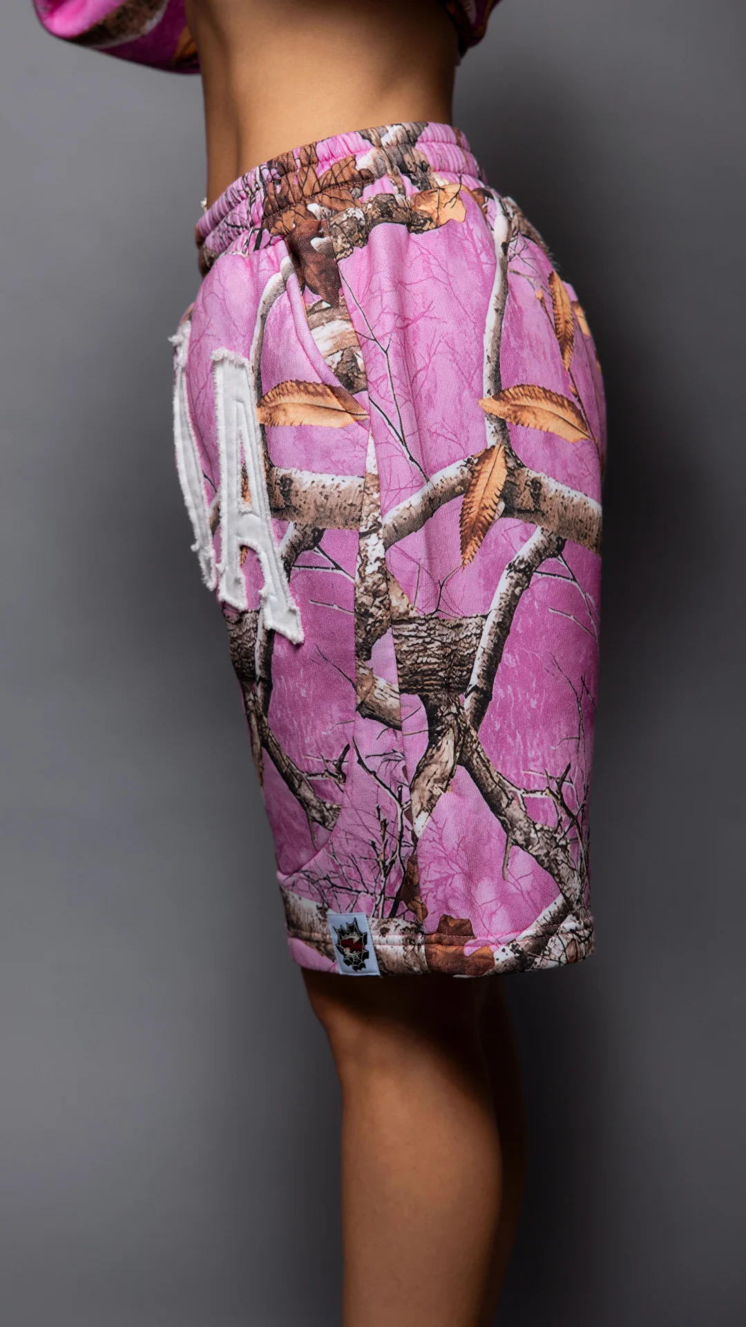 CAP CITY X SHORELINE MAFIA PINK CAMO SHORTS - UNISEX - Image 3