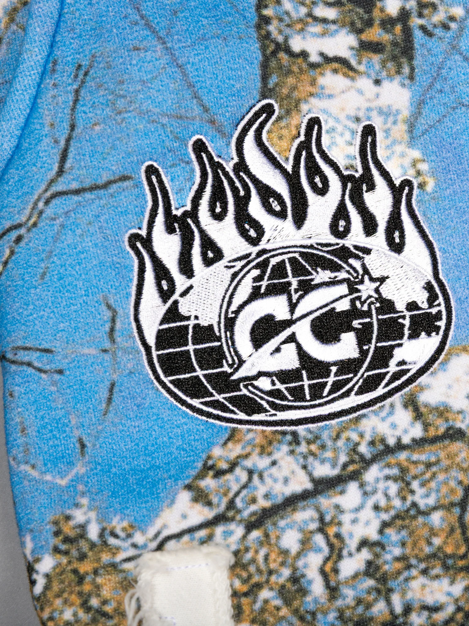 CAP CITY X SHORELINE MAFIA SKY BLUE CAMO PANTS - UNISEX - Image 6