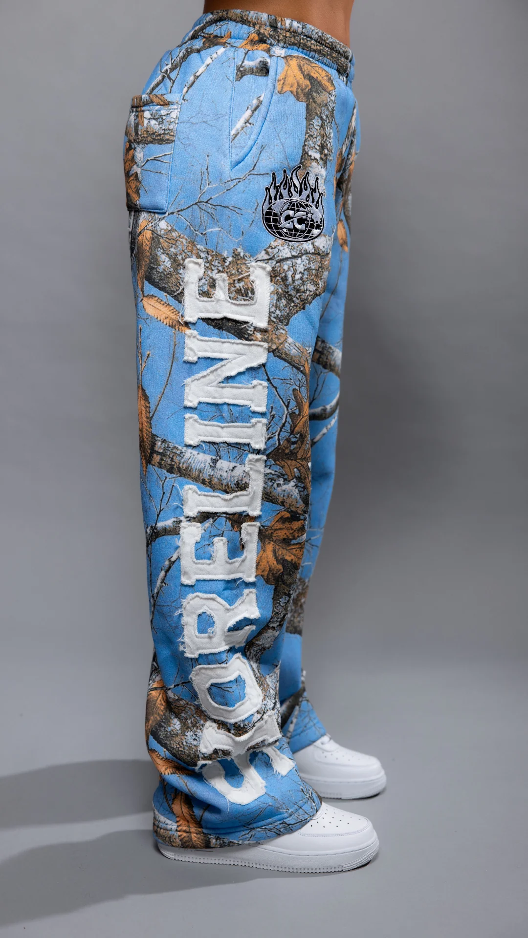 CAP CITY X SHORELINE MAFIA SKY BLUE CAMO PANTS - UNISEX - Image 7