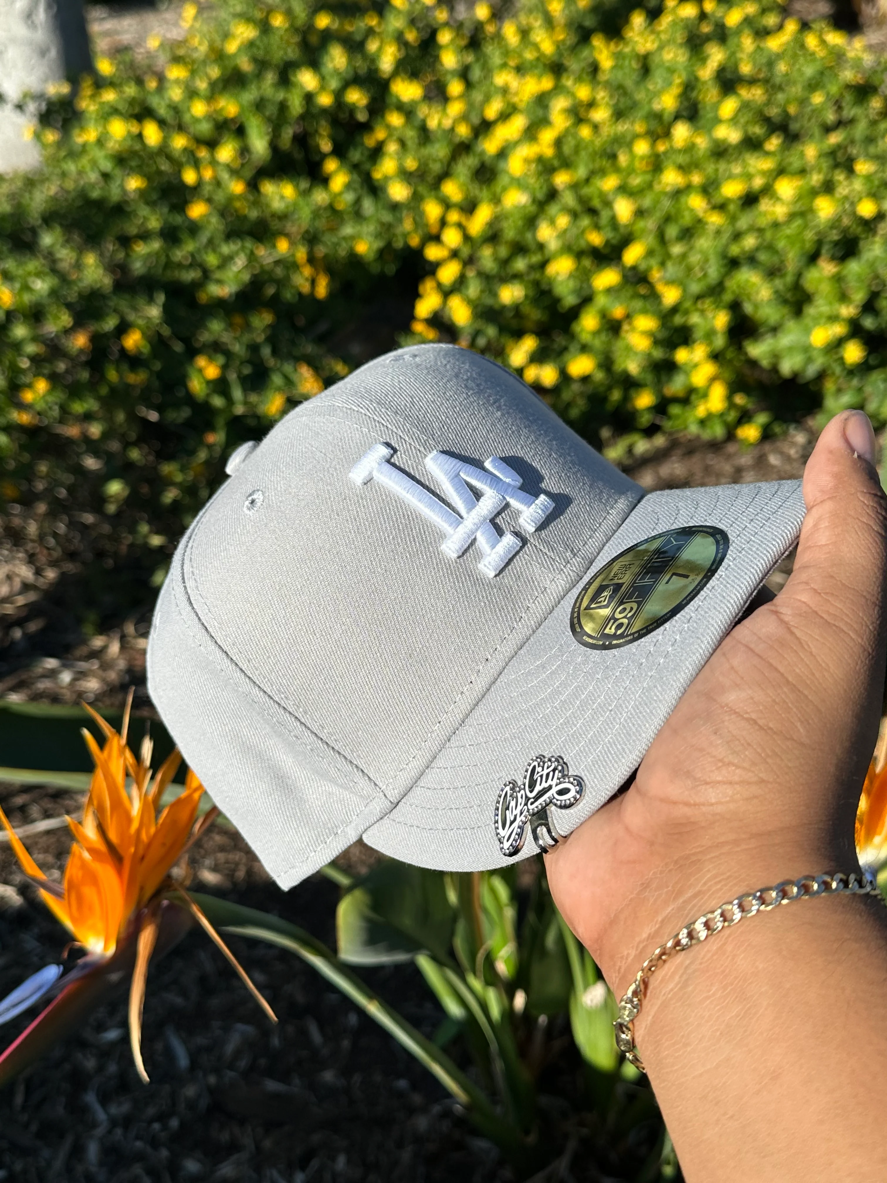 NEW ERA EXCLUSIVE 59FIFTY SMOKE GREY LOS ANGELES DODGERS - Image 3