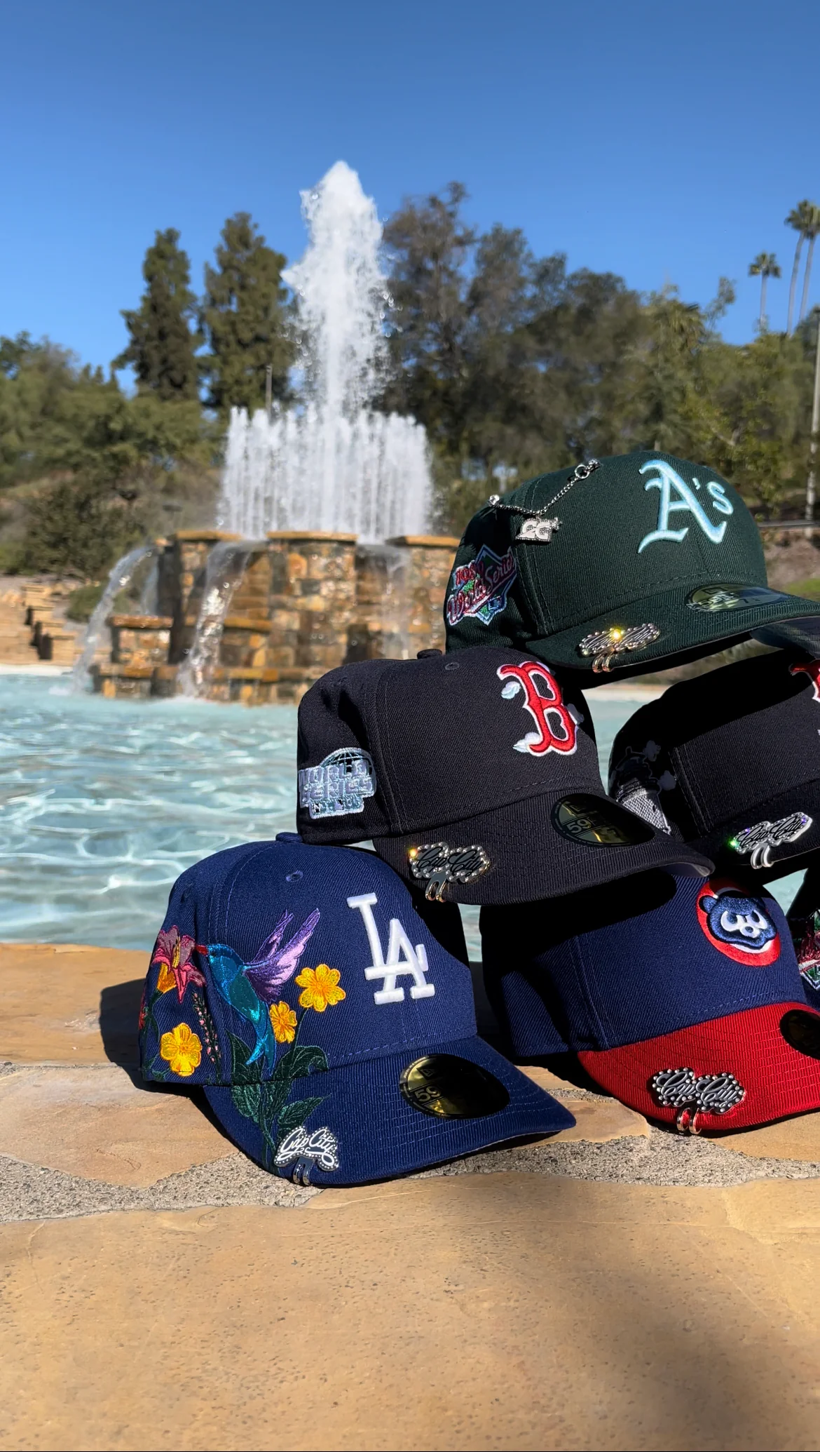 NEW ERA EXCLUSIVE 59FIFTY BLUE/RED CHICAGO CUBS FITTED - Image 3