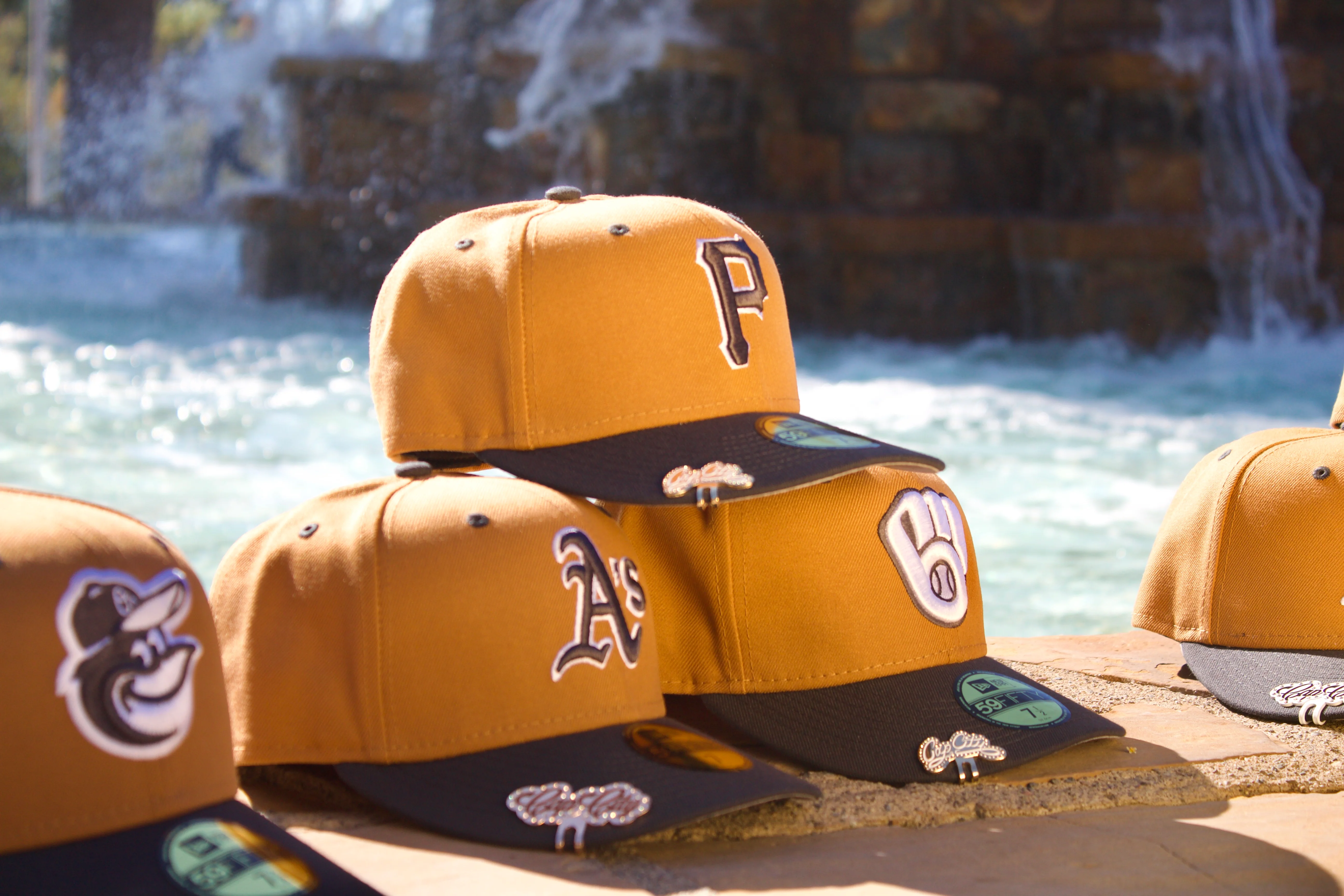 NEW ERA EXCLUSIVE 59FIFTY TAN/GREY MILWAUKEE BREWERS 2TONE COLOR PACK - Image 3