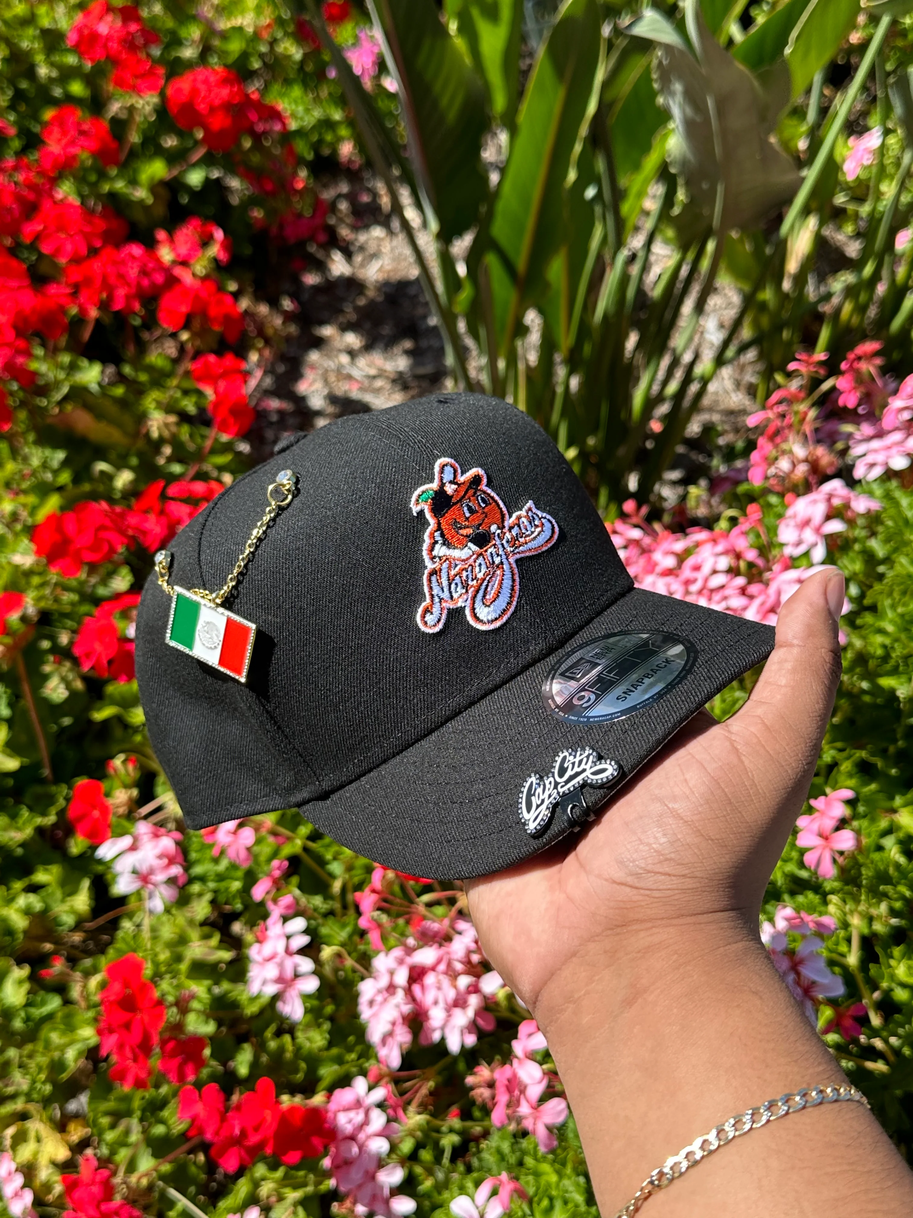 NEW ERA EXCLUSIVE 9FIFTY BLACK "NARANJEROS DE HERMOSILLO" SNAPBACK - Image 4