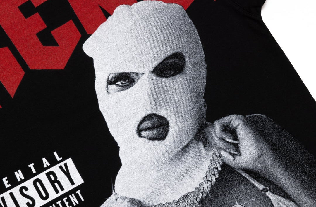 NEW* HERENCIA DE PATRONES x CAP CITY BLACK/RED HERENICA TEE - Image 7