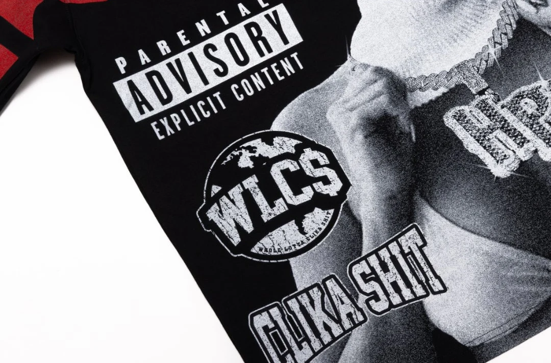 NEW* HERENCIA DE PATRONES x CAP CITY BLACK/RED HERENICA TEE - Image 9