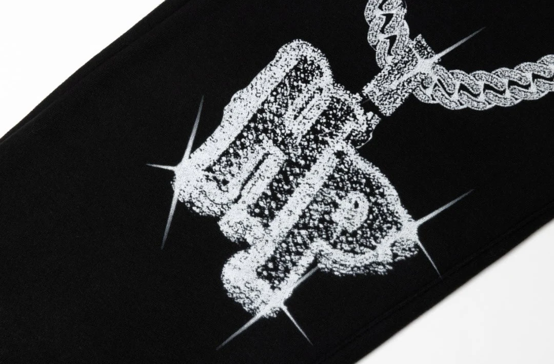 NEW* HERENCIA DE PATRONES x CAP CITY BLACK/RED "WHOLE LOTTA CLIKA SHI" SWEATS - Image 9