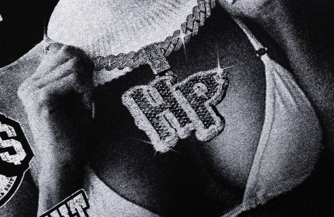 NEW* HERENCIA DE PATRONES x CAP CITY BLACK/RED "WHOLE LOTTA CLIKA SHI" ZIP UP HOODIE - Image 6