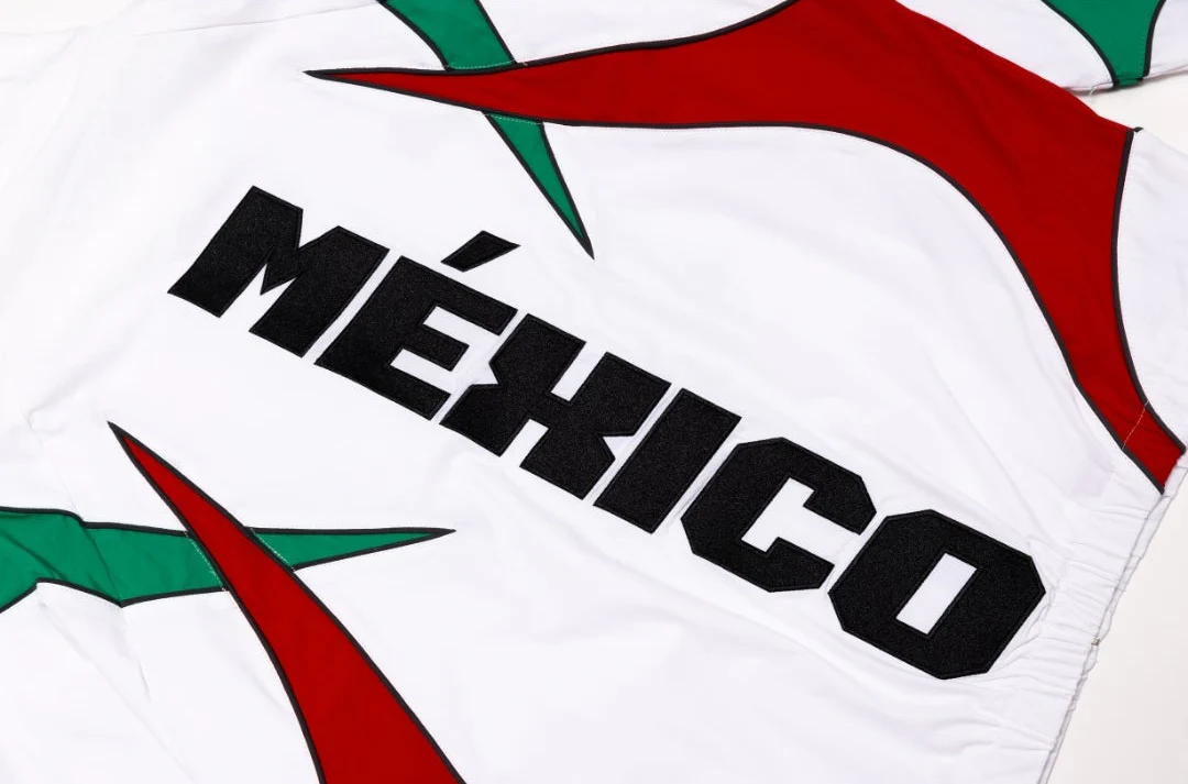 NEW* HERENCIA DE PATRONES x CAP CITY WHITE MEXICO TRACKSUIT - Image 6