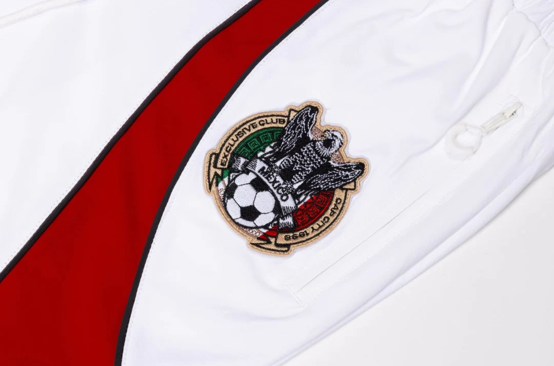 NEW* HERENCIA DE PATRONES x CAP CITY WHITE MEXICO TRACKSUIT - Image 8