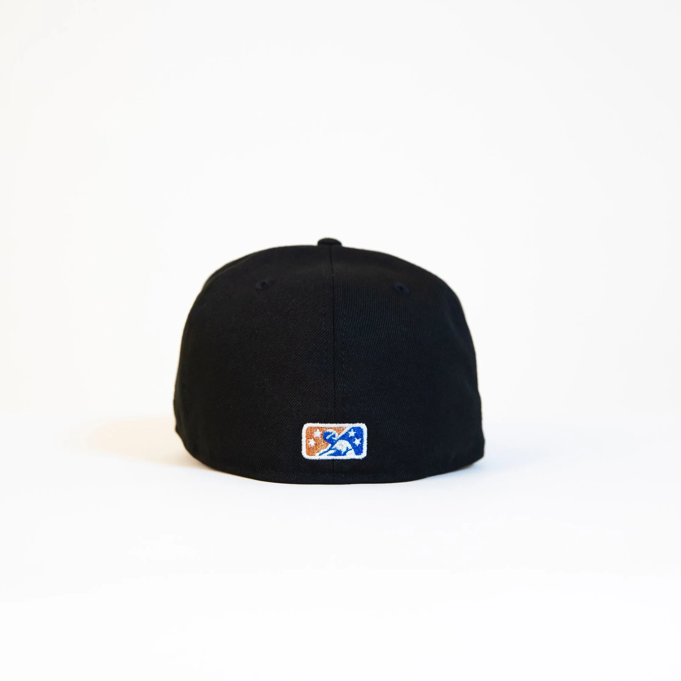NEW ERA EXCLUSIVE 59FIFTY BLACK BIRMINGHAM BARONS W/ SOUTHERN LEAGUE SIDE PATCH - Image 4