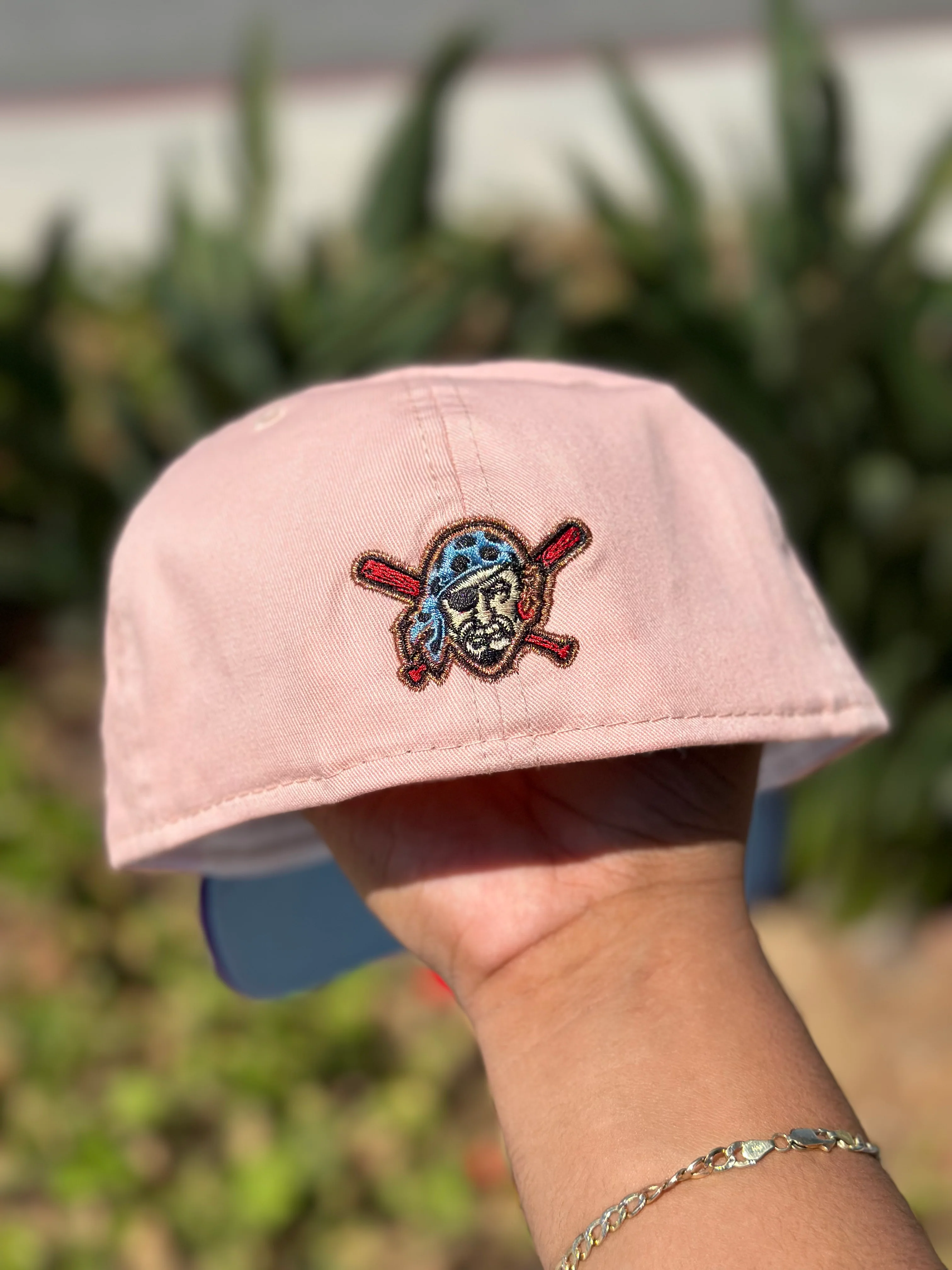 NEW ERA EXCLUSIVE 59FIFTY BLUSH/PURPLE PITTSBURGH PIRATES W/ 1959 ALL STAR GAME PATCH - Image 5