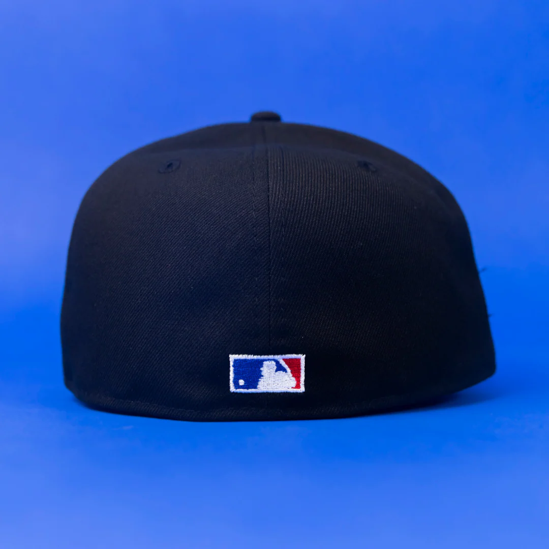 NEW ERA EXCLUSIVE 59FIFTY BLACK PHILADELPHIA PHILLIES W/ 1996 ALL STAR GAME PATCH - Image 4