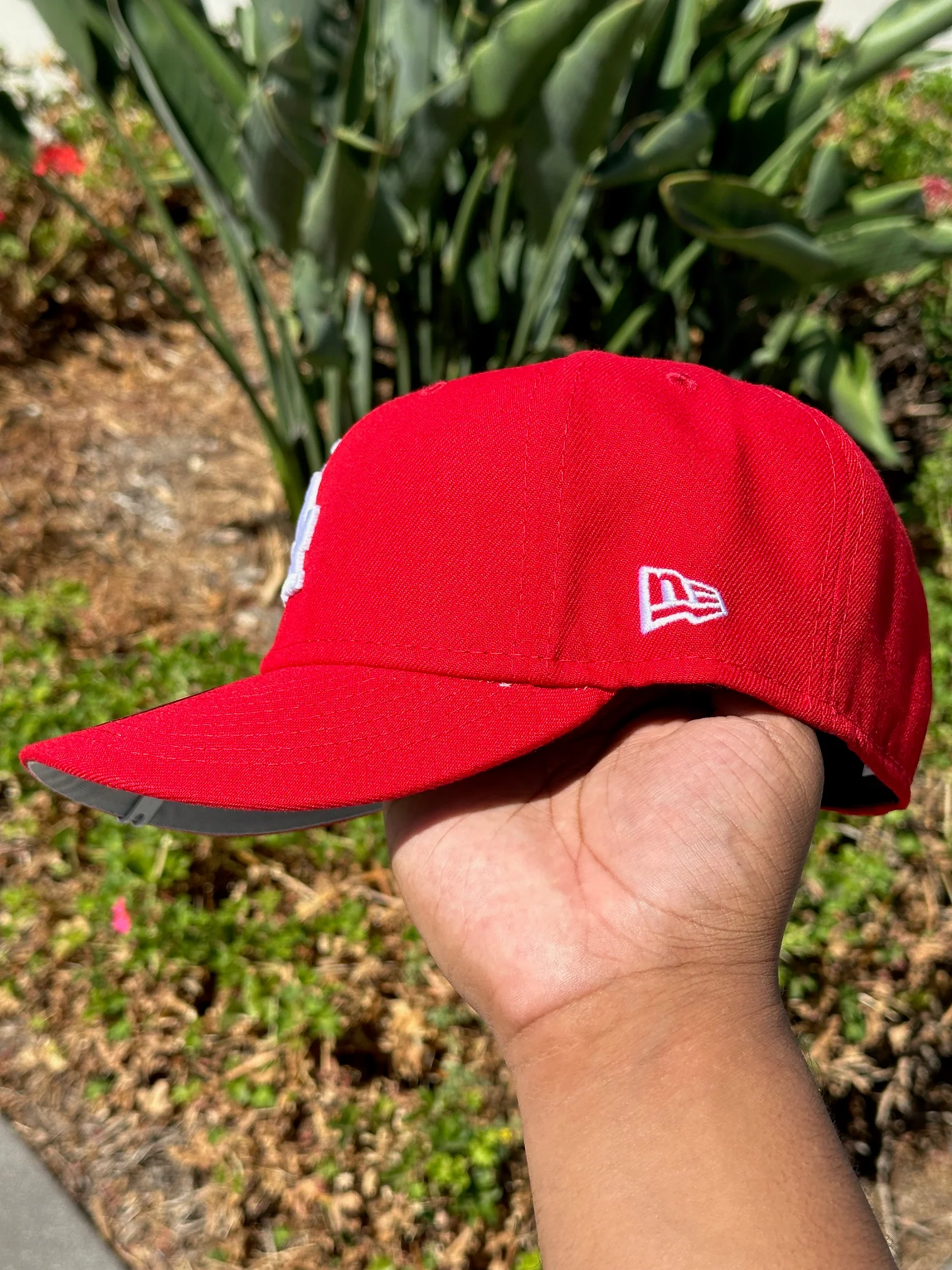 NEW ERA EXCLUSIVE 59FIFTY RED LOS ANGELES DODGERS - Image 3