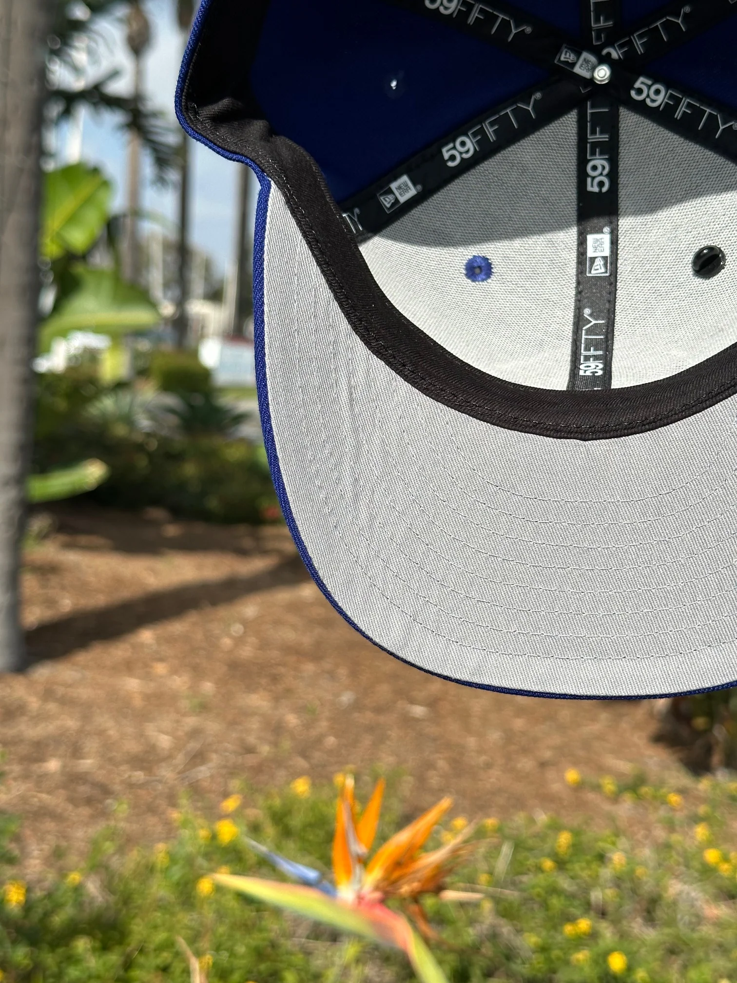 NEW ERA EXCLUSIVE 59FIFTY BLUE MEXICO "EL GALLO" W/ MEXICO FLAG SIDE PATCH - Image 6