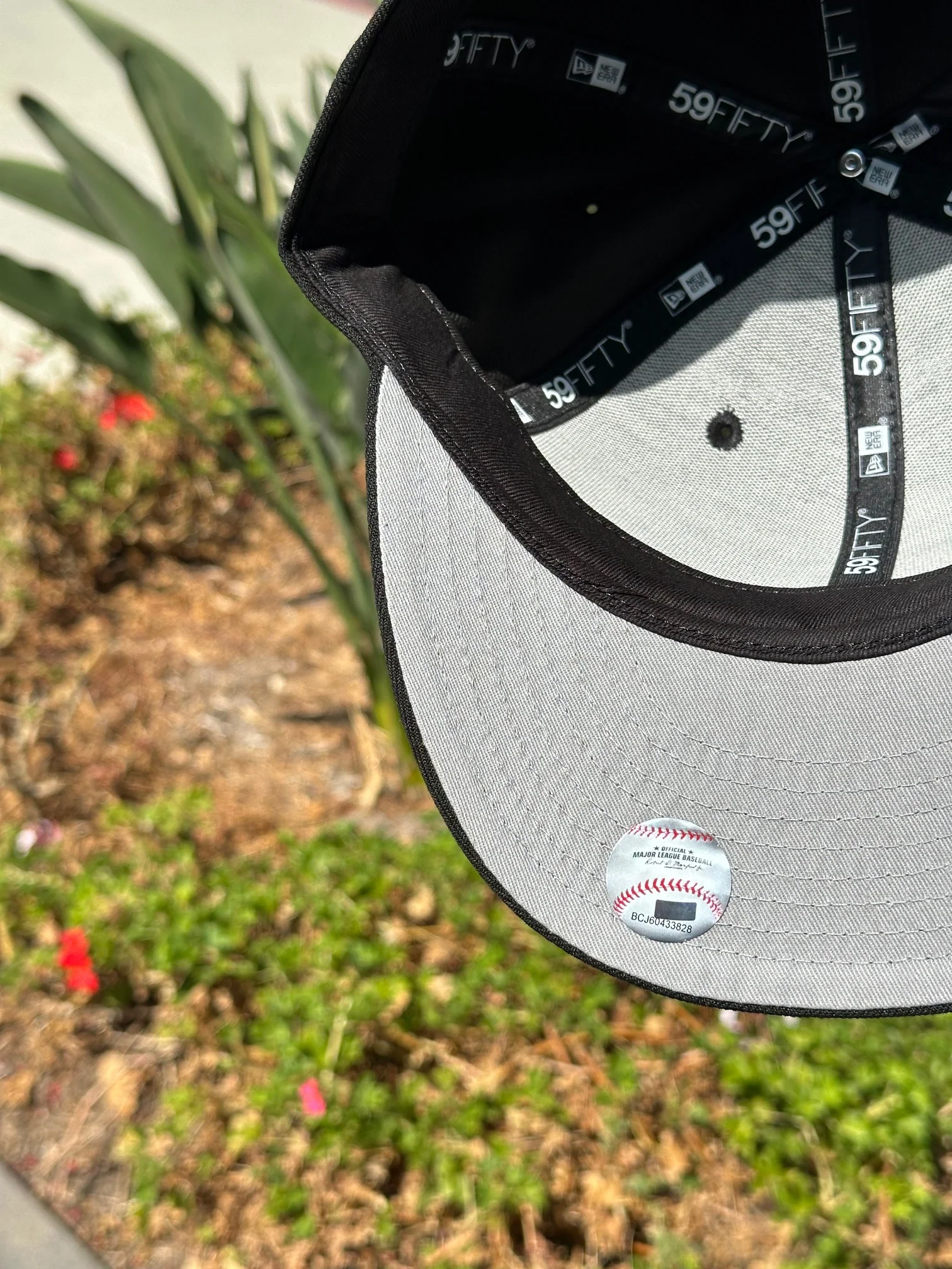 NEW ERA EXCLUSIVE 59FIFTY BLACK WASHINGTON NATIONALS - Image 6