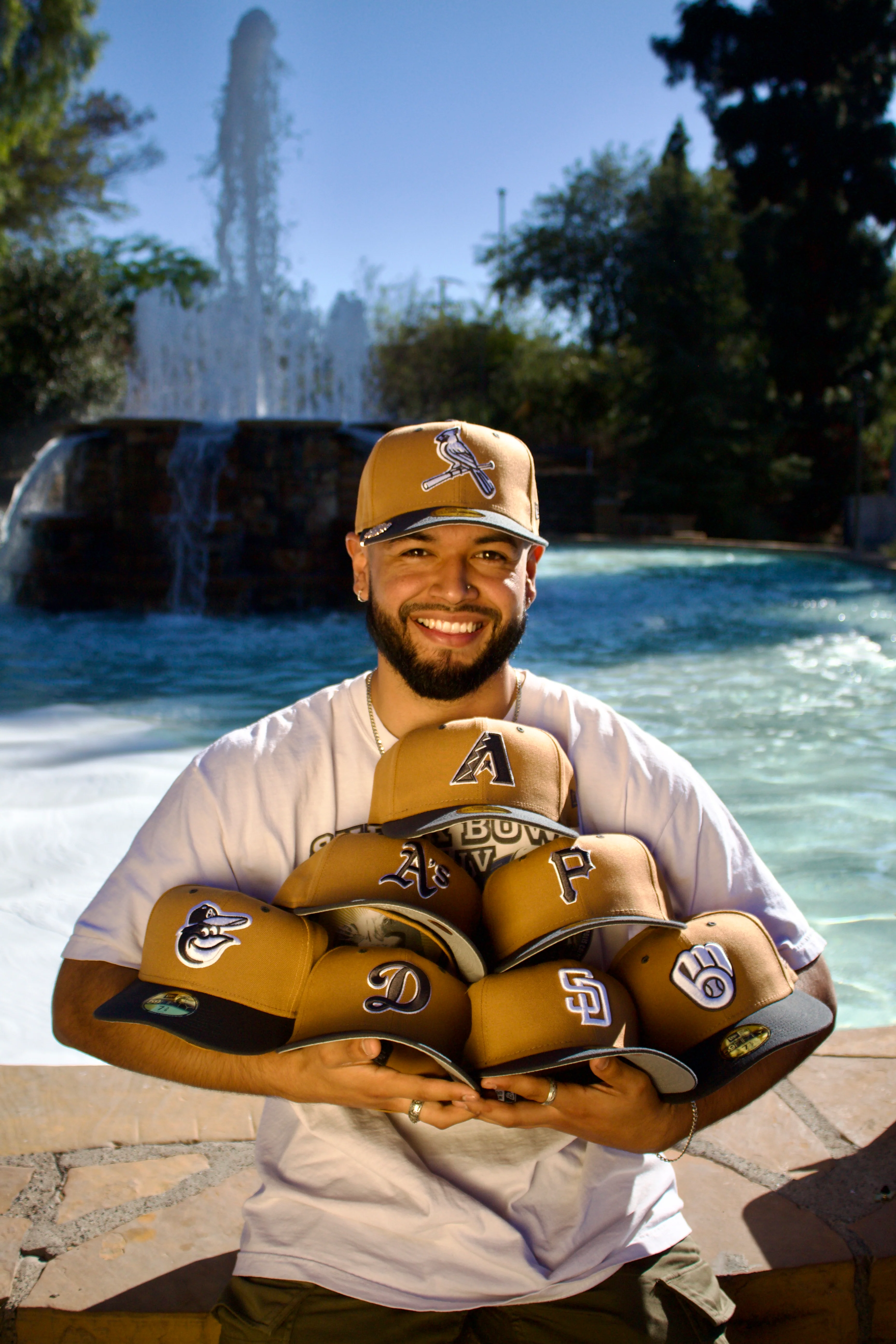 NEW ERA EXCLUSIVE 59FIFTY TAN/GREY LOS ANGELES DODGERS 2TONE COLOR PACK - Image 5