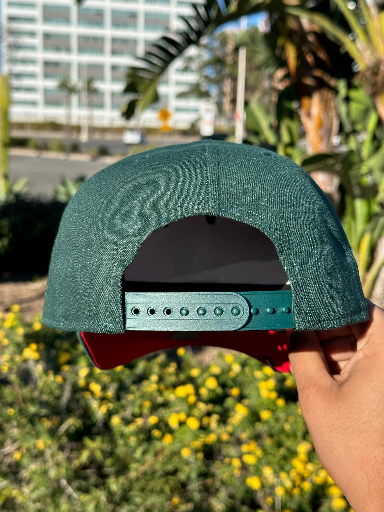 NEW ERA EXCLUSIVE 9FIFTY A-FRAME FOREST GREEN CHICAGO WHITE SOX W/ 2005 WORLD SERIES SIDE PATCH - Image 3