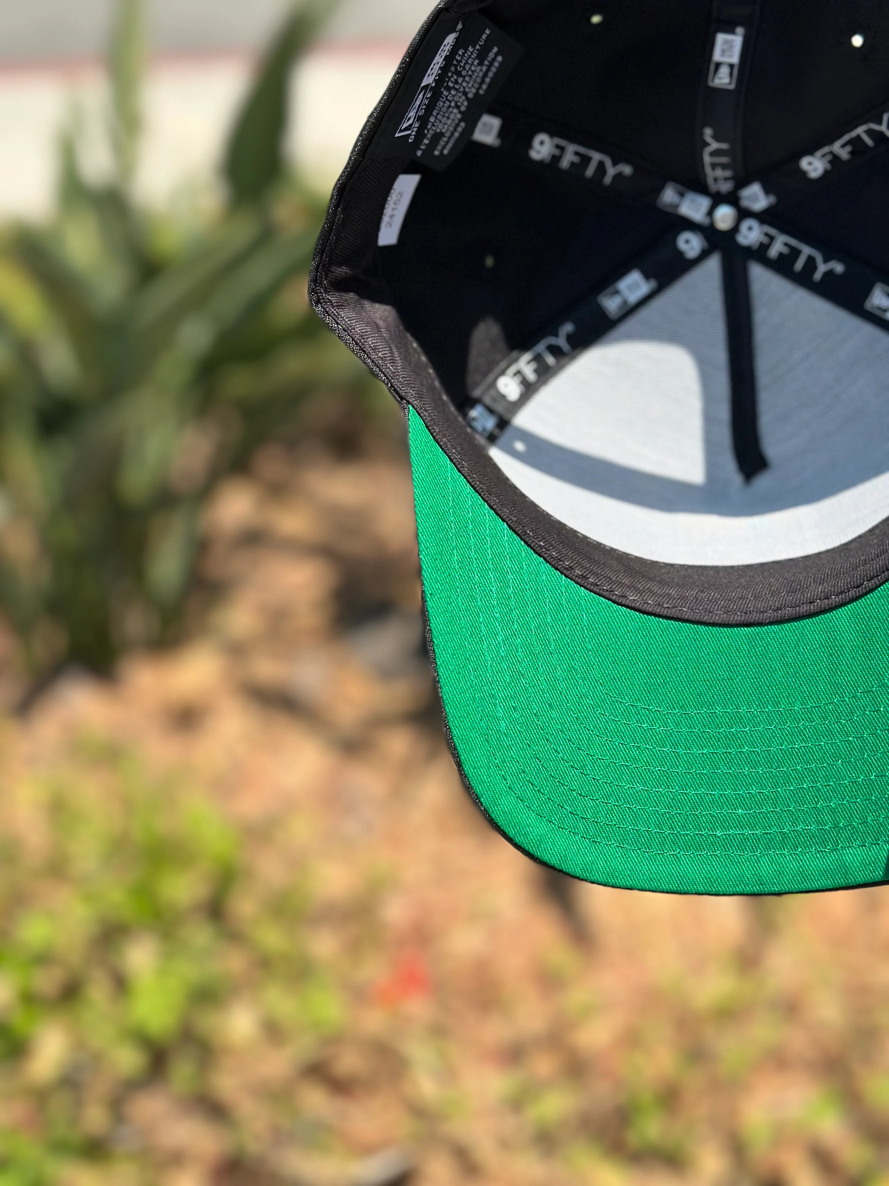 NEW ERA EXCLUSIVE 9FIFTY A-FRAME BLACK CAMO "CLUB TIGRES UANL" SNAPBACK W/ MEXICO FLAG SIDE PATCH - Image 6