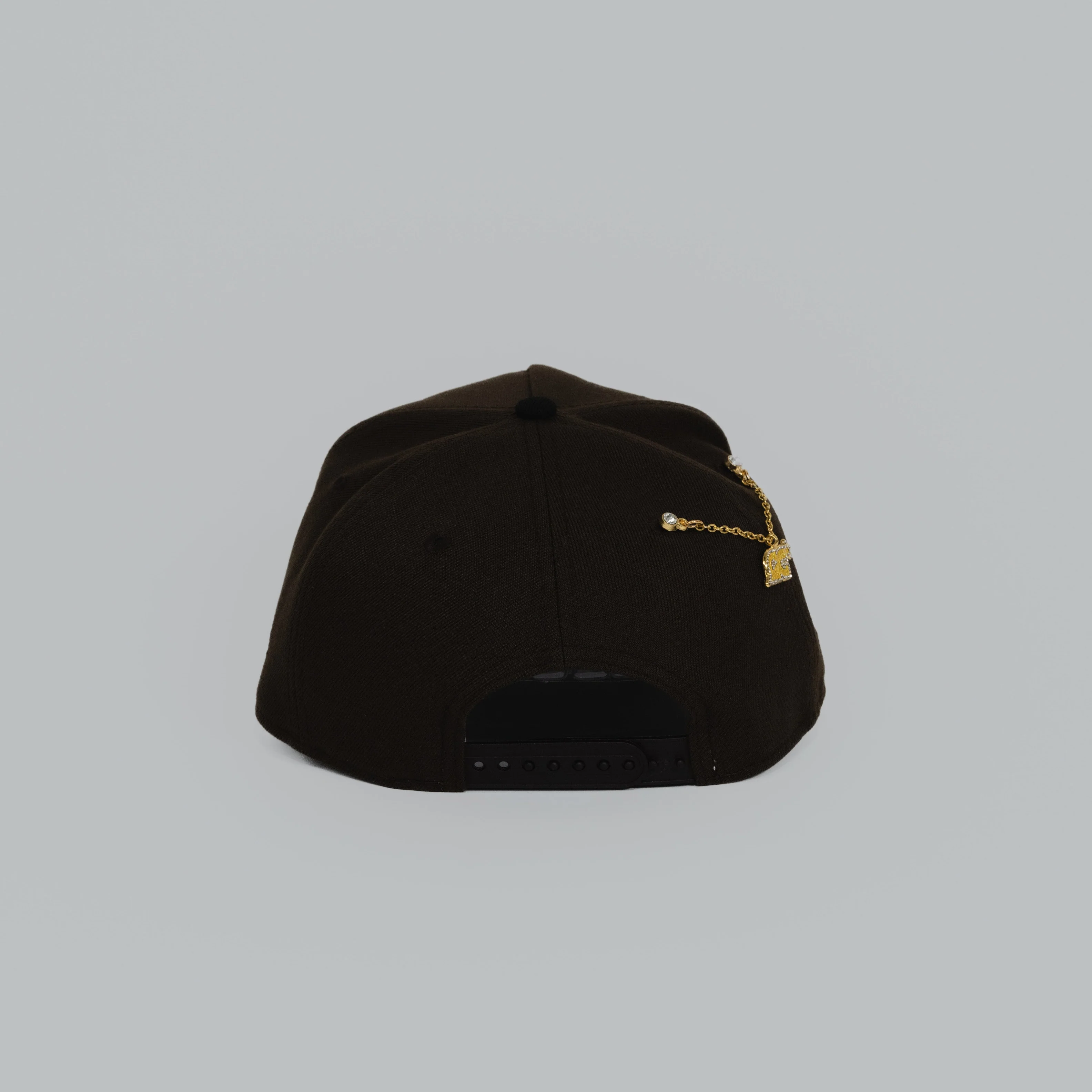 NEW ERA EXCLUSIVE 9FIFTY A-FRAME BROWN/ BLACK HOUSTON ASTROS W/ 45TH ANNIVERSARY SIDE PATCH - Image 4