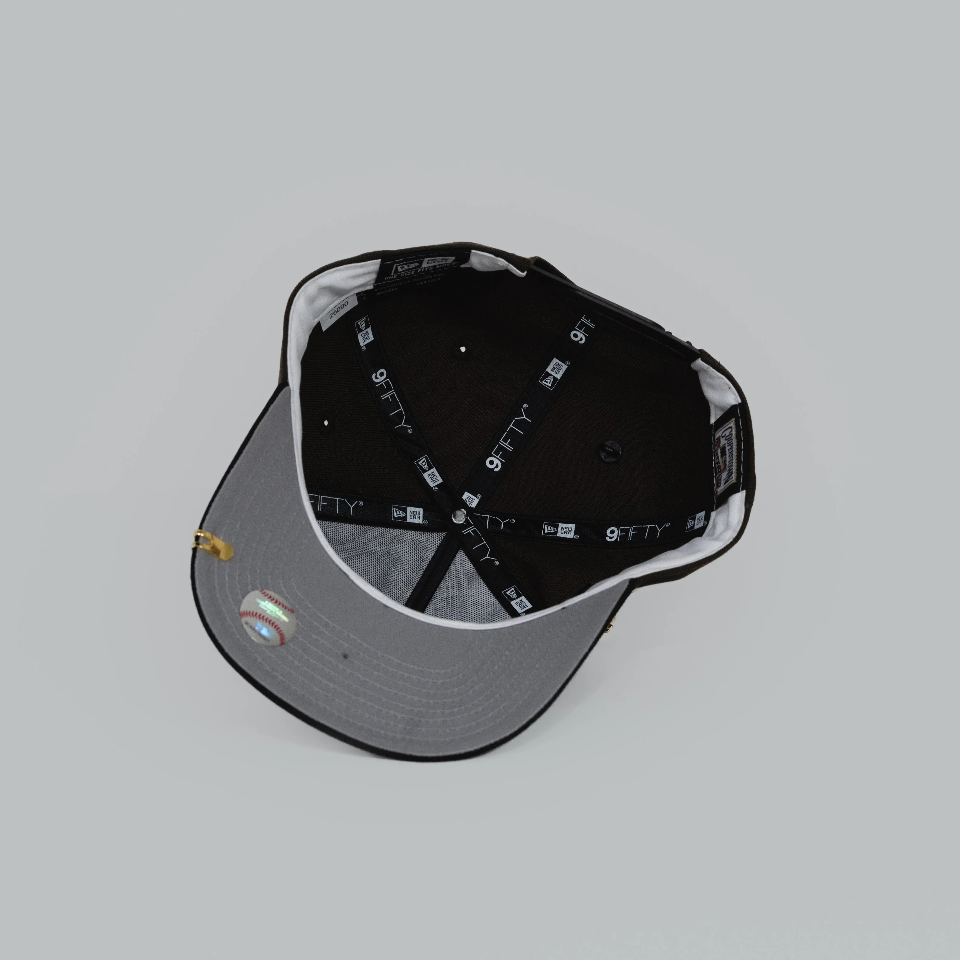 NEW ERA EXCLUSIVE 9FIFTY A-FRAME BROWN/ BLACK HOUSTON ASTROS W/ 45TH ANNIVERSARY SIDE PATCH - Image 5