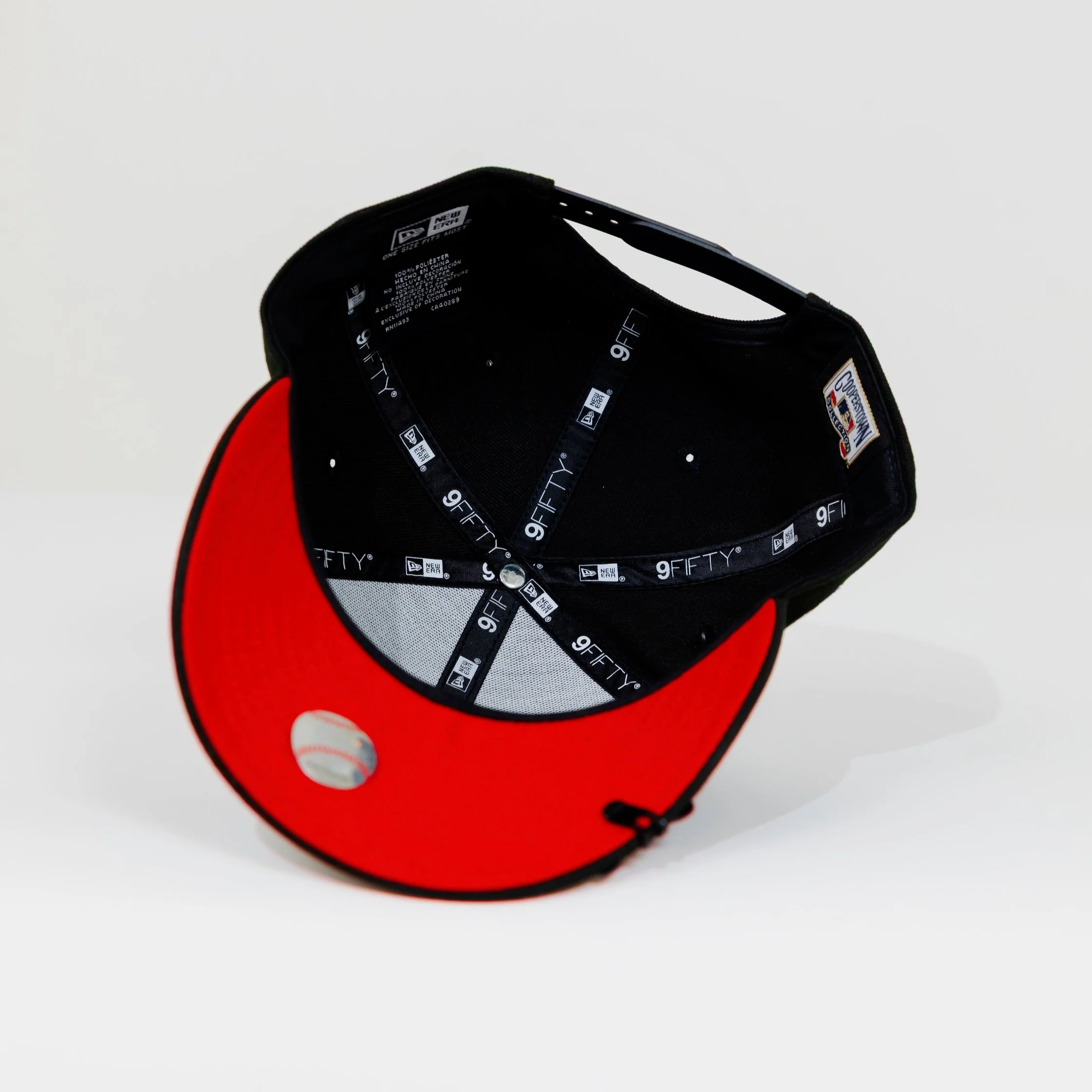 NEW ERA EXCLUSIVE 9FIFTY BLACK LOS ANGELES DODGERS SNAPBACK W/ 1988 WORLD SERIES SIDE PATCH - Image 5