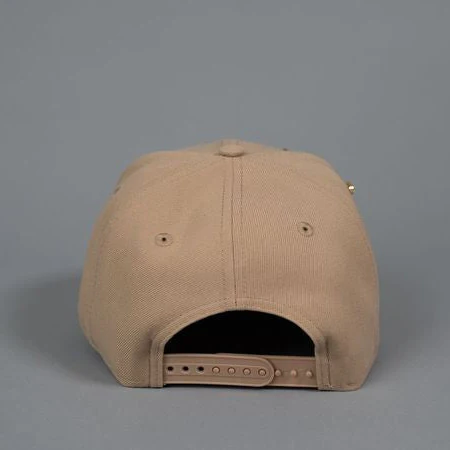 NEW ERA EXCLUSIVE 9FIFTY LIGHT KHAKI UPSIDE DOWN LOS ANGELES DODGERS SNAPBACK - Image 4