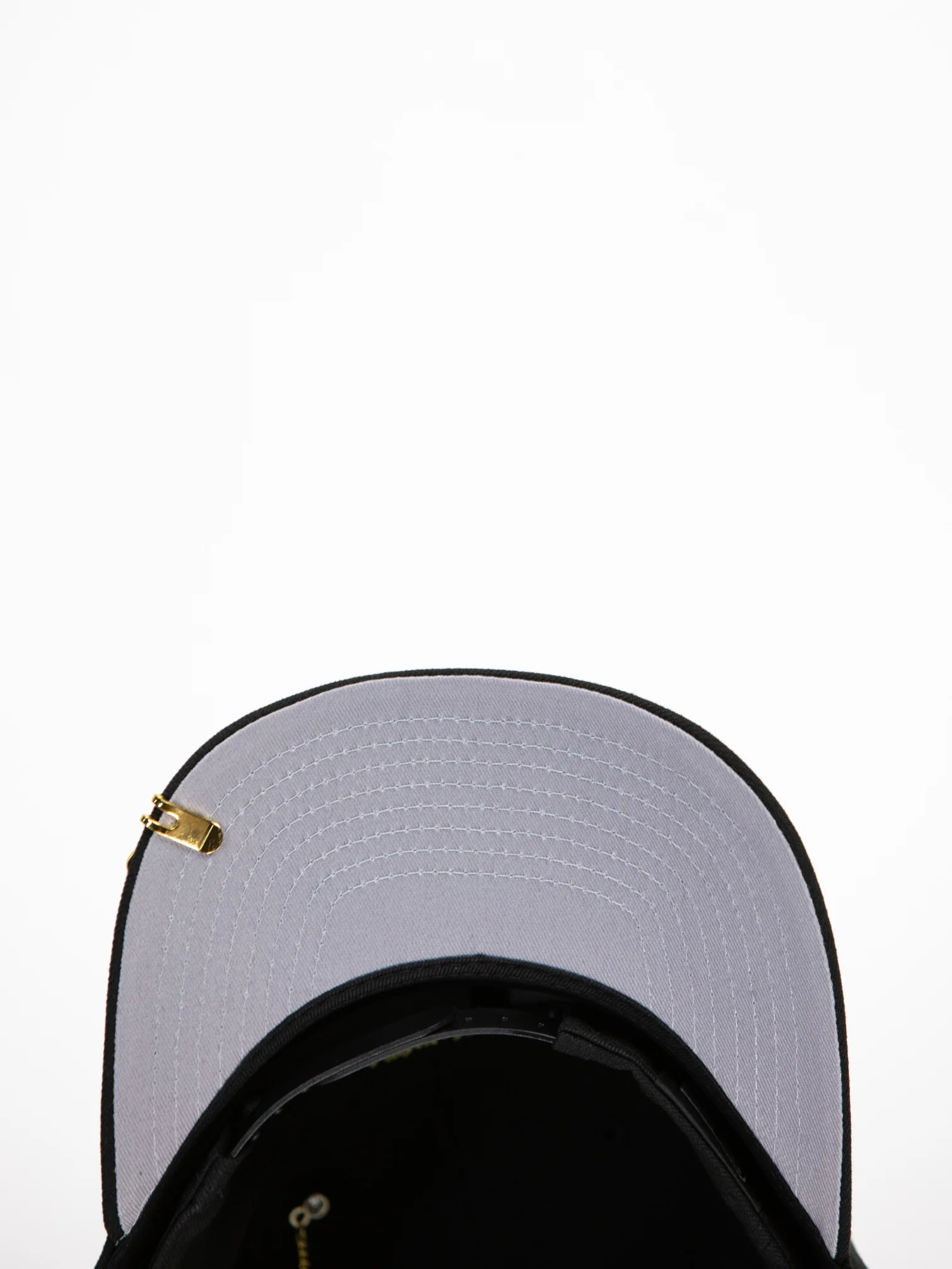 NEW* "RANCHO HUMILDE x NEW ERA x CAP CITY" BLACK 9FIFTY A-FRAME W/ PRAYING HANDS & GREY UV *FREE ACCESSORY INCLUDED - Image 5