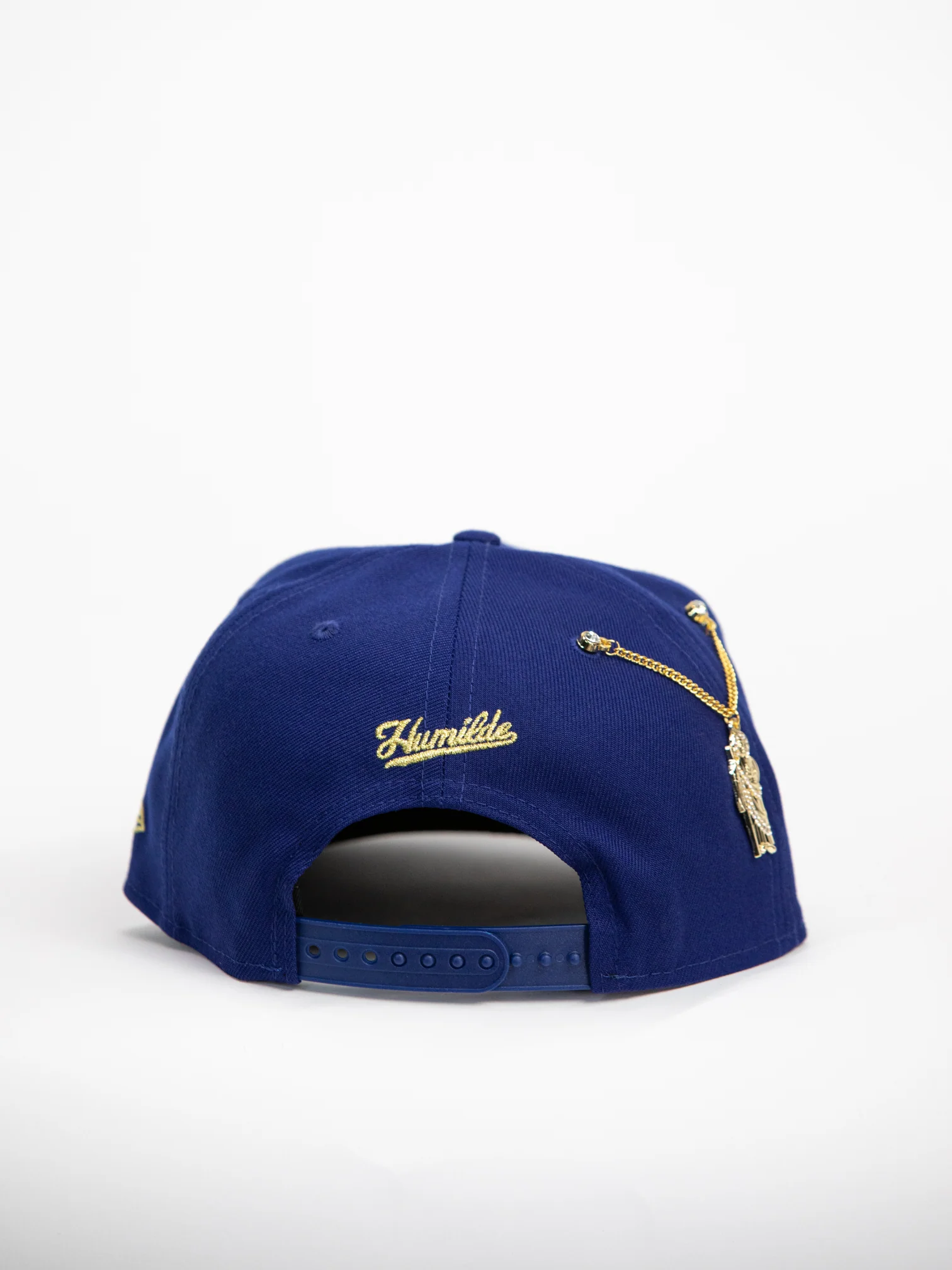 NEW* "RANCHO HUMILDE x NEW ERA x CAP CITY" BLUE 9FIFTY A-FRAME W/ MEXICAN FLAG & GREY UV *FREE ACCESSORY INCLUDED - Image 4